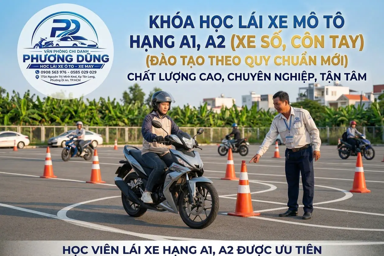 Văn phòng đào tạo lái xe Phương Dũng